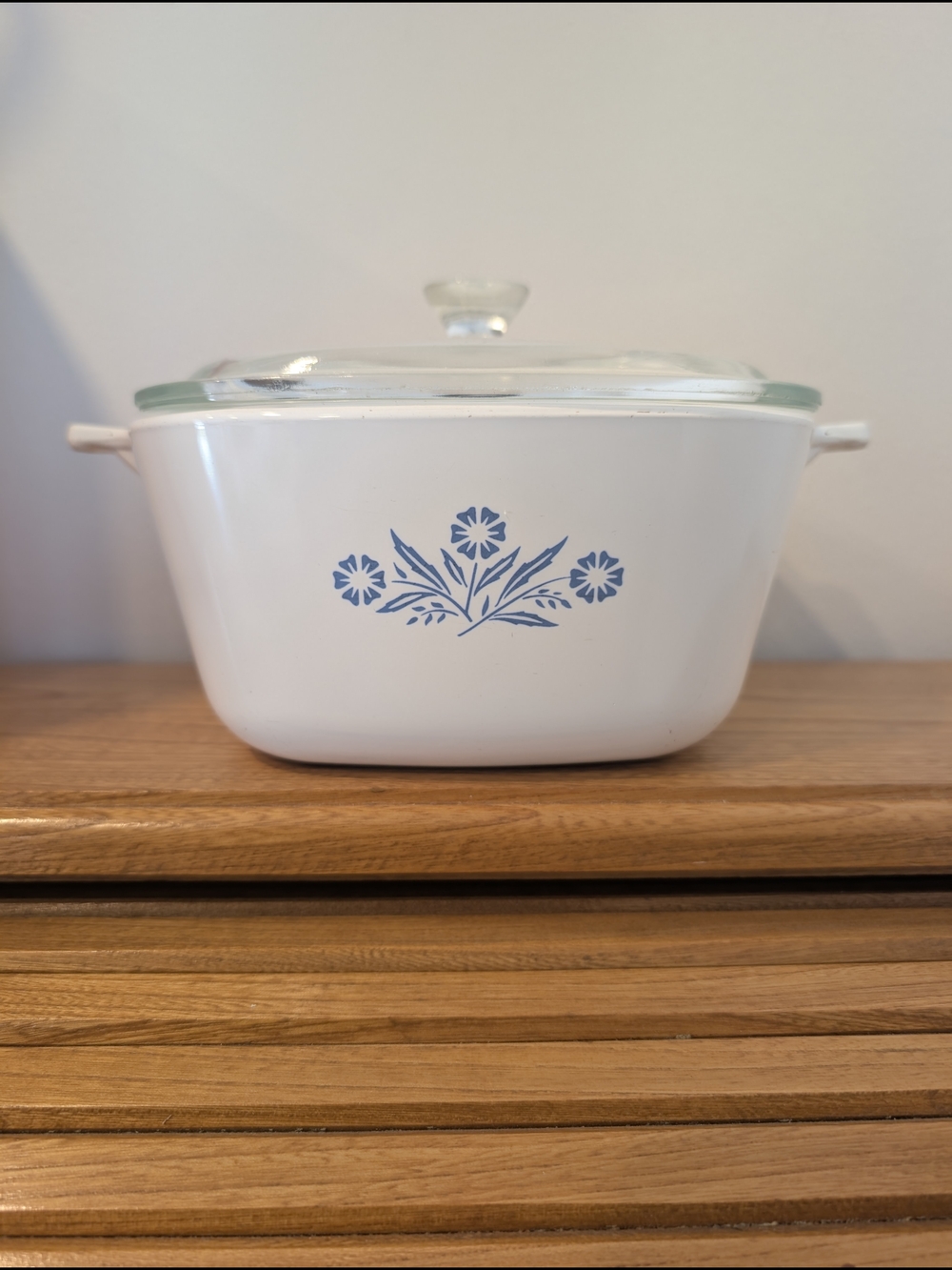 Vintage Corning Ware “Cornflower Blue” Casserole Dish – Made in Canada